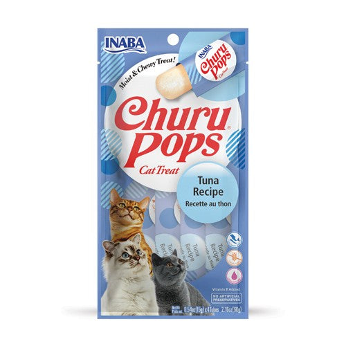 CHURU POP CAT TUNA 15GR/4 TUBES — Inaba