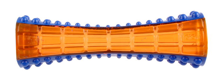 JOHNNY STICK SMALL TRANS BLUE/ORAN 1PZ — GiGwi