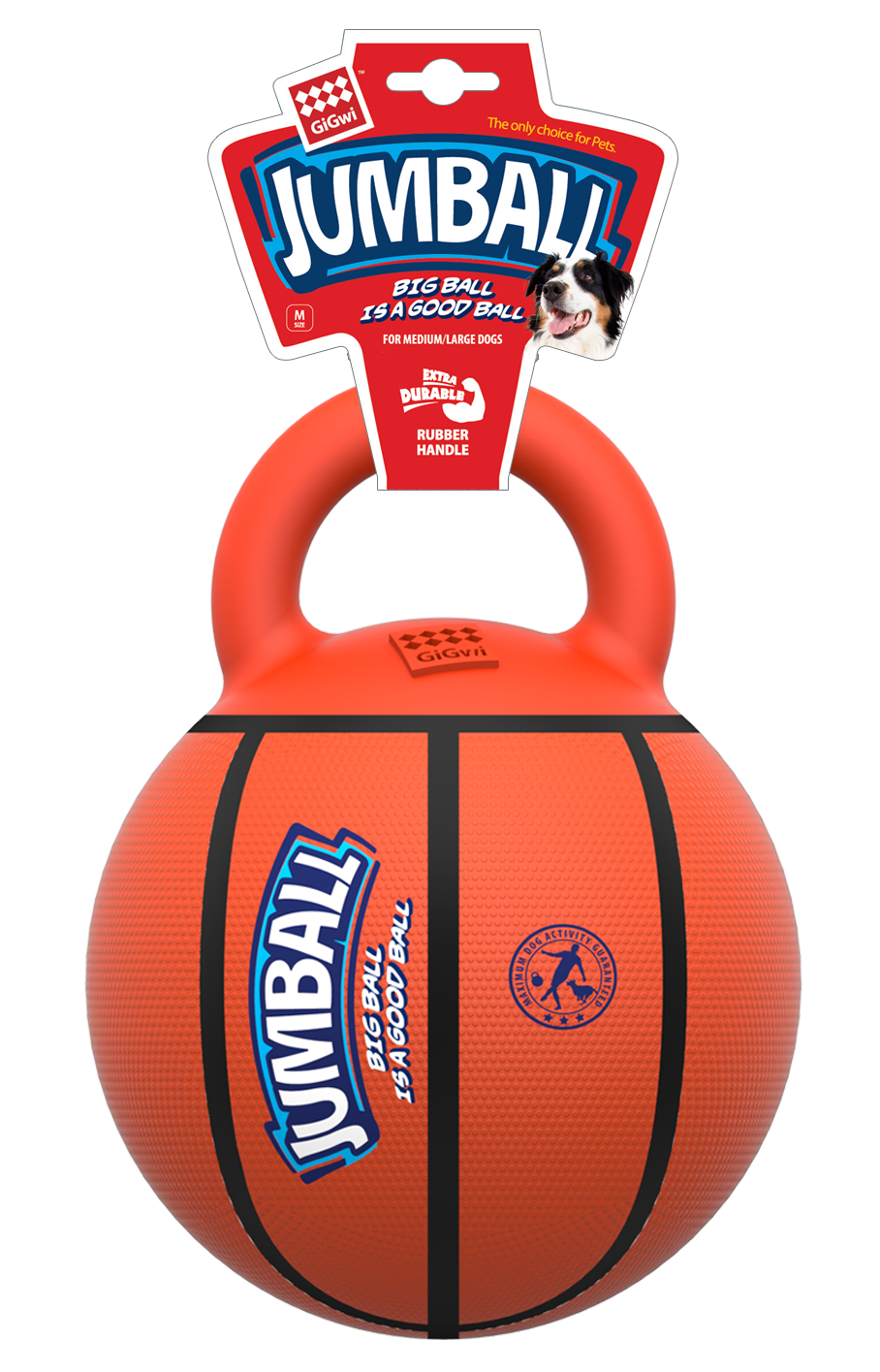Jumball Basket/Handle Orange 1PZ — GiGwi