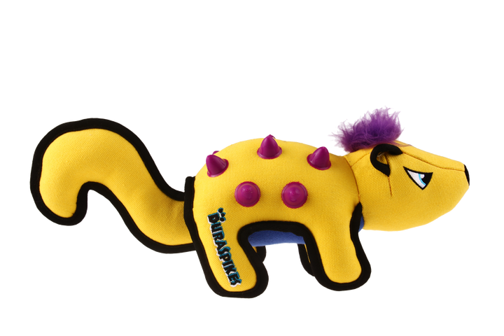DURASPIKES EX TOUGH ARDILLA/YELLOW 1PZ — GiGwi