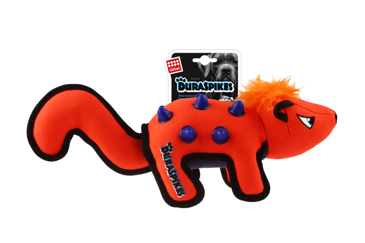 DURASPIKES EX TOUGH ARDILLA/ORANGE 1PZ — GiGwi