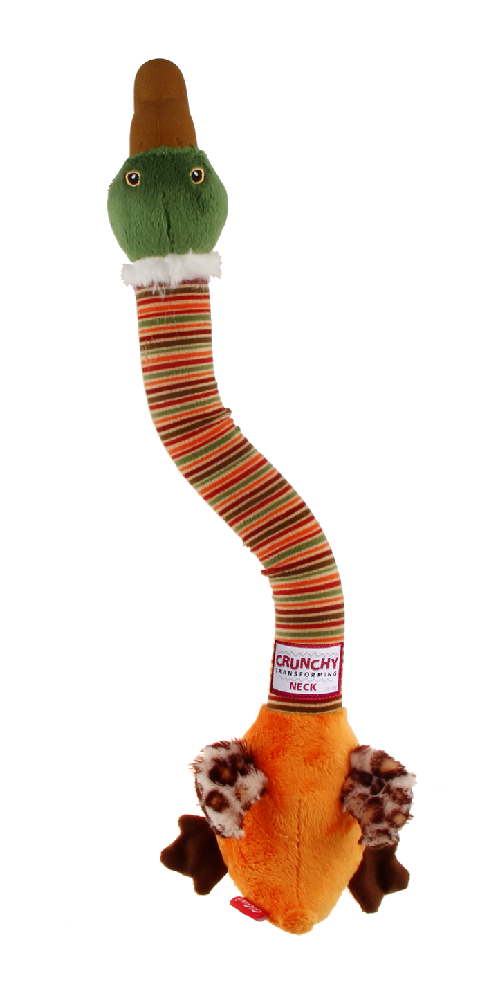 Pato Plush Friendz with bone and squeaker — GiGwi