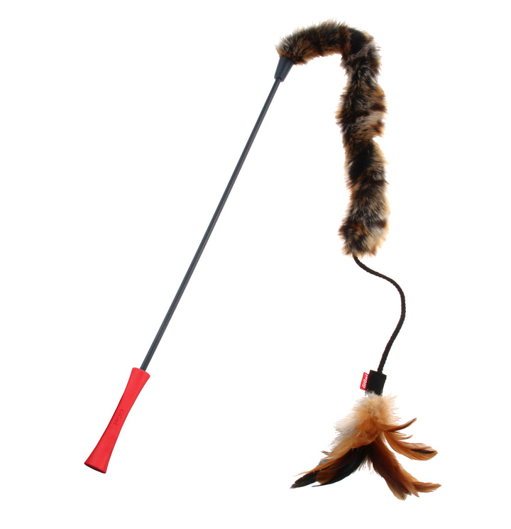 FEATHER TEASER VARILLA COLA FELPA 1PZ — GiGwi