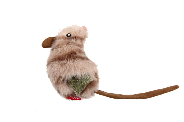REFILLABLE CATNIP MOUSE TEA BAGS 3PZ — GiGwi