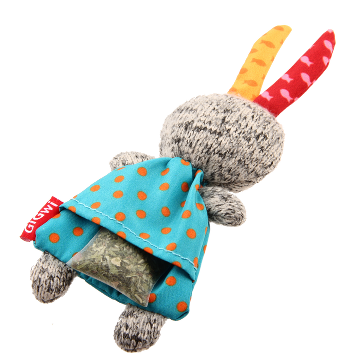 REFILLABLE CATNIP RABBIT TEA BAGS 3PZ — GiGwi