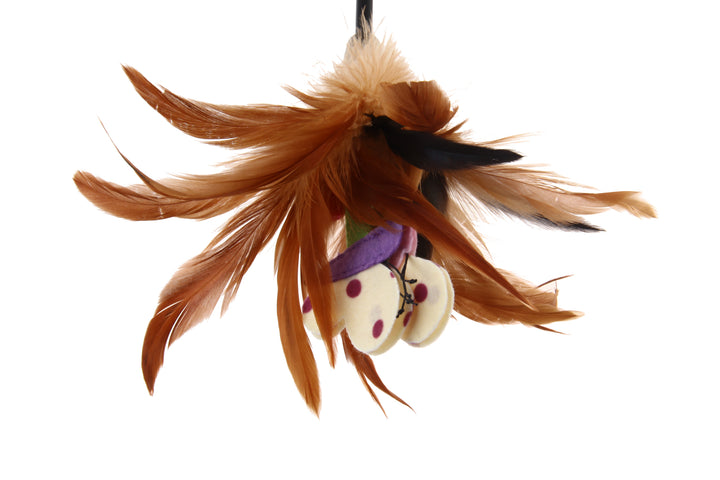 FEATHER TEASER VARILLA COLA FELPA 2 1PZ — GiGwi