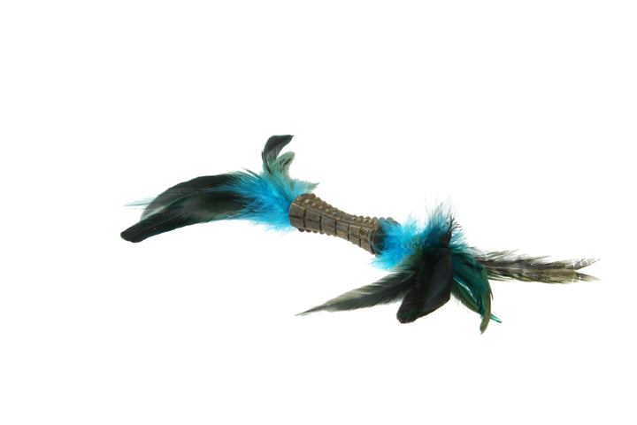 JOHNNY STICK CATNIP 2 SIDE BLU/GRE 1PZ — GiGwi