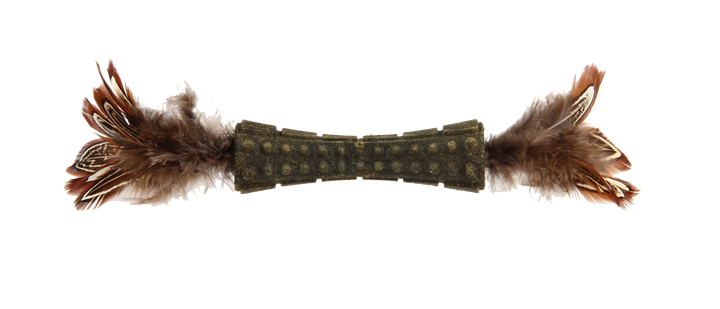 JOHNNY STICK CATNIP 2 SIDE BROWN 1PZ — GiGwi