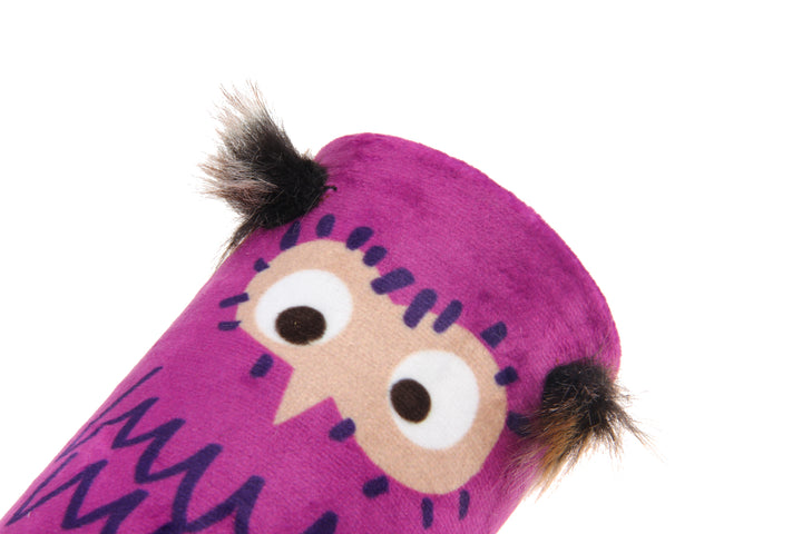 MELODY CHASER TUBE/FEATHER BUHO 1PZ — GiGwi