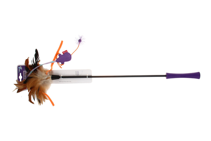 FEATHER TEASER VARILLA PLUMA RATON 1PZ — GiGwi