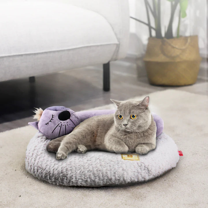 SNOOZY FRIENDZ COJIN/CAMA GATO 3D 1PZ — GiGwi