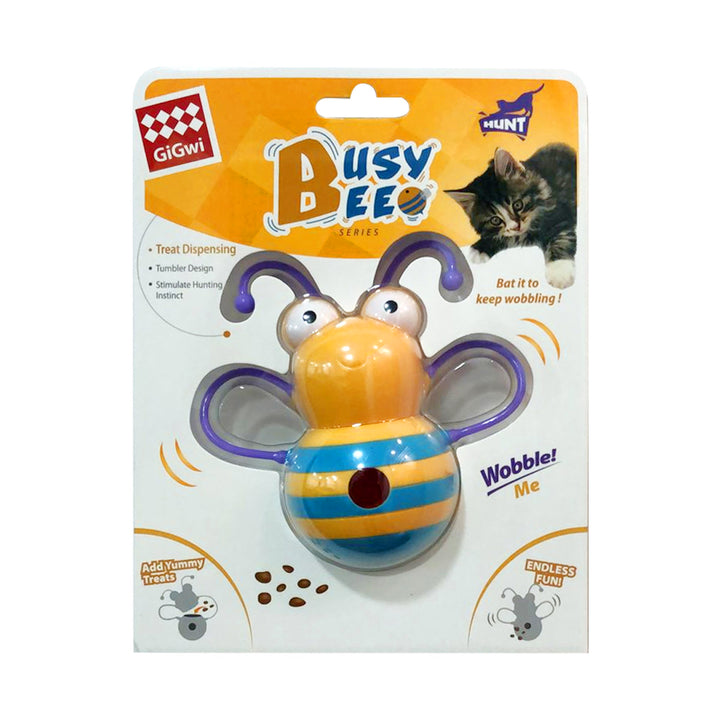 BUSY BEE TREAT DISPENSER CATNIP 1PZ — GiGwi