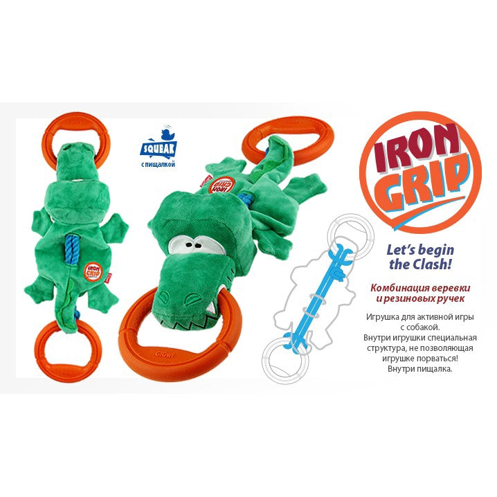 IRON GRIP SPECIAL ROPE COCODRILO 1PZ — GiGwi