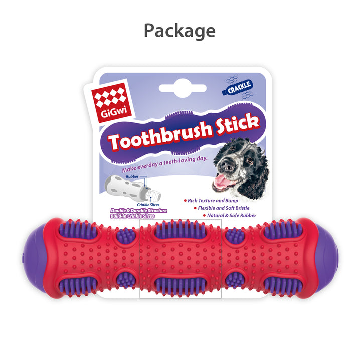 TOOTHBRUSH STICK DENTAL/CRACKLE SOUND — GiGwi