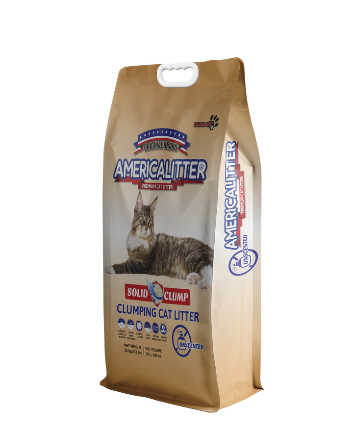 ARENA SOLID CLUMP 15KG — America Litter