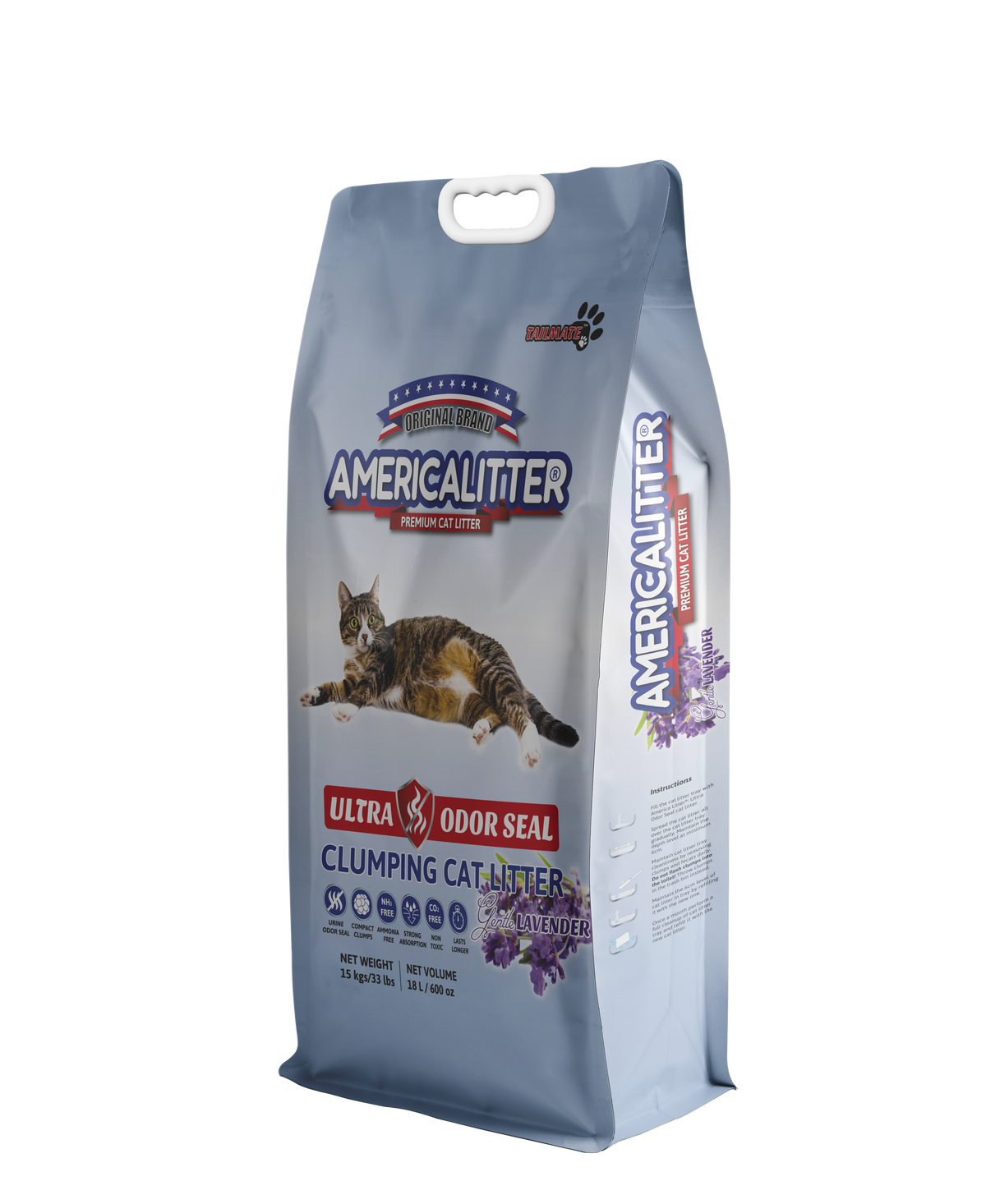 Arena Odor Seal/Aroma Lavanda 15KG — America Litter