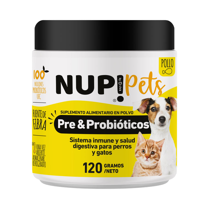 NUP! Pets Pre & Probióticos Pollo 120 gr — Nup Pets