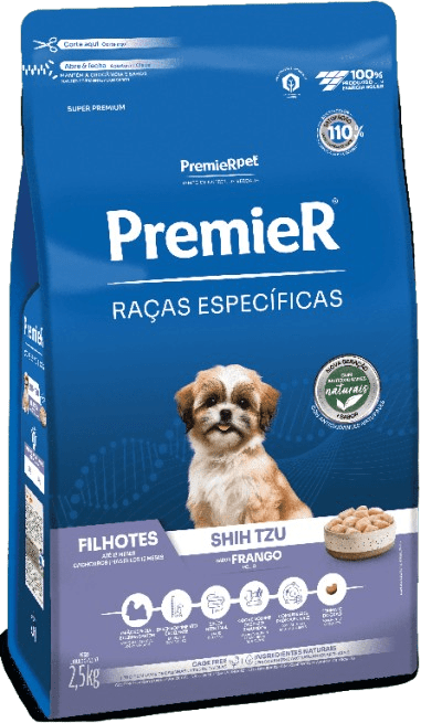 RAZA SHIH TZU PUPPY POLLO 2,5KG — PremierPet