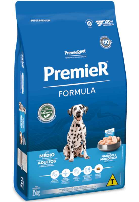 PREM FORMULA PERRO ADULT MED/POLLO 20K — PremierPet