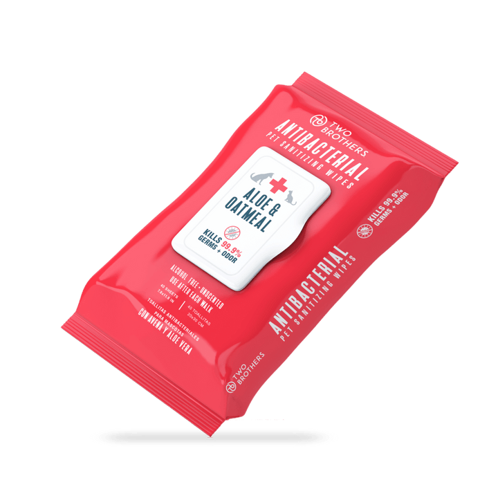 TWO BROTHERS ANTIBACTERIAL WIPES X40 — Two Brothers