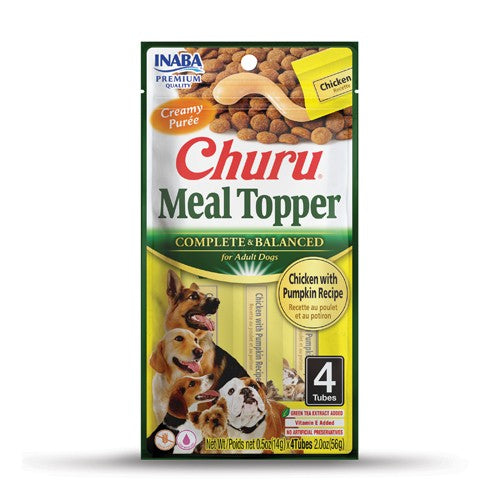 CHURUDOG MEAL TOPPER CHICK/PUMP 14G/4T — Inaba