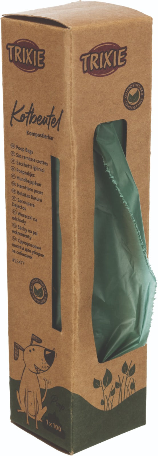 BOLSITAS BASURA COMPOSTABLE 100 BAGS — Trixie